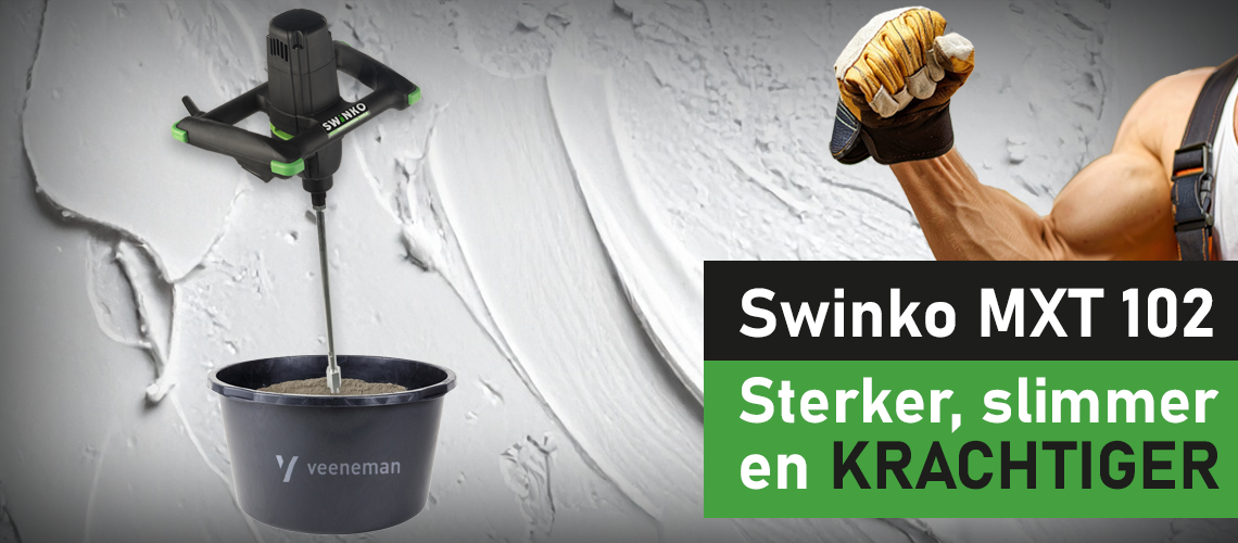 Swinko Mixer MXT 102 — De betrouwbare krachtpatser voor professionals